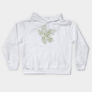 Maple Leaf - Nature IMPRINT - Restrained Kids Hoodie